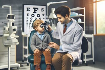 Exame ocular pediátrico: Detecção precoce de problemas de visão é crucial para a saúde ocular infantil. Saiba mais.